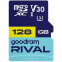 Carte mémoire 128GB MicroSD GOODRAM RIVAL M3AA + SD adapter (GGSM3AA-1280R12)