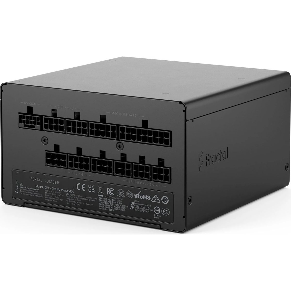 Alimentation électrique 1000W Fractal Design Ion 3 Gold Black - FD-P-IA3G-100-EU - photo 6