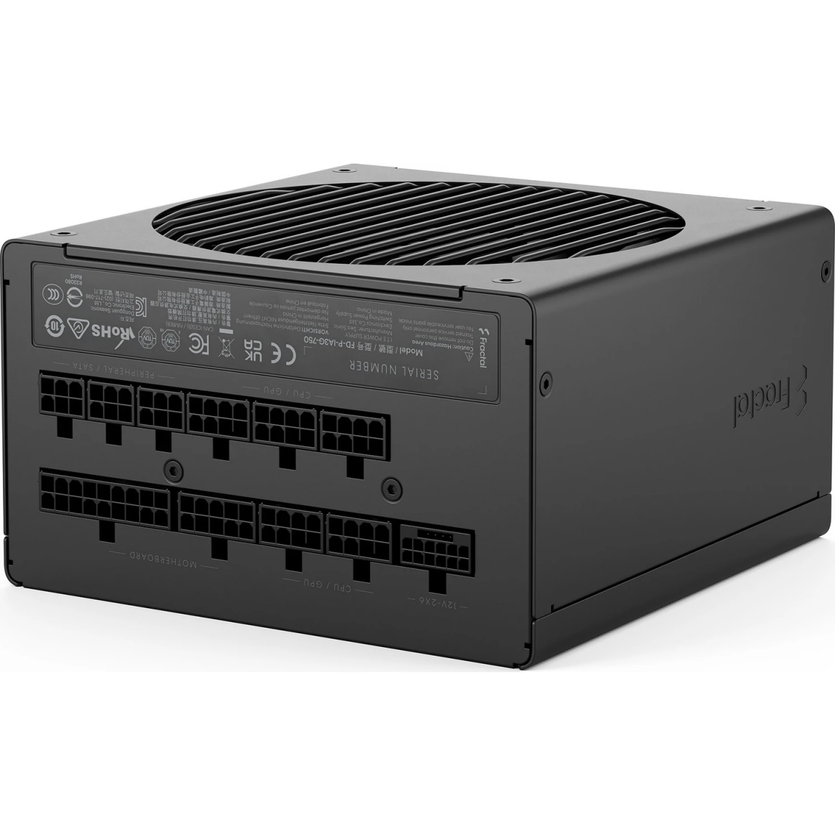 Alimentation électrique 750W Fractal Design Ion 3 Gold Black - FD-P-IA3G-750-EU - photo 7