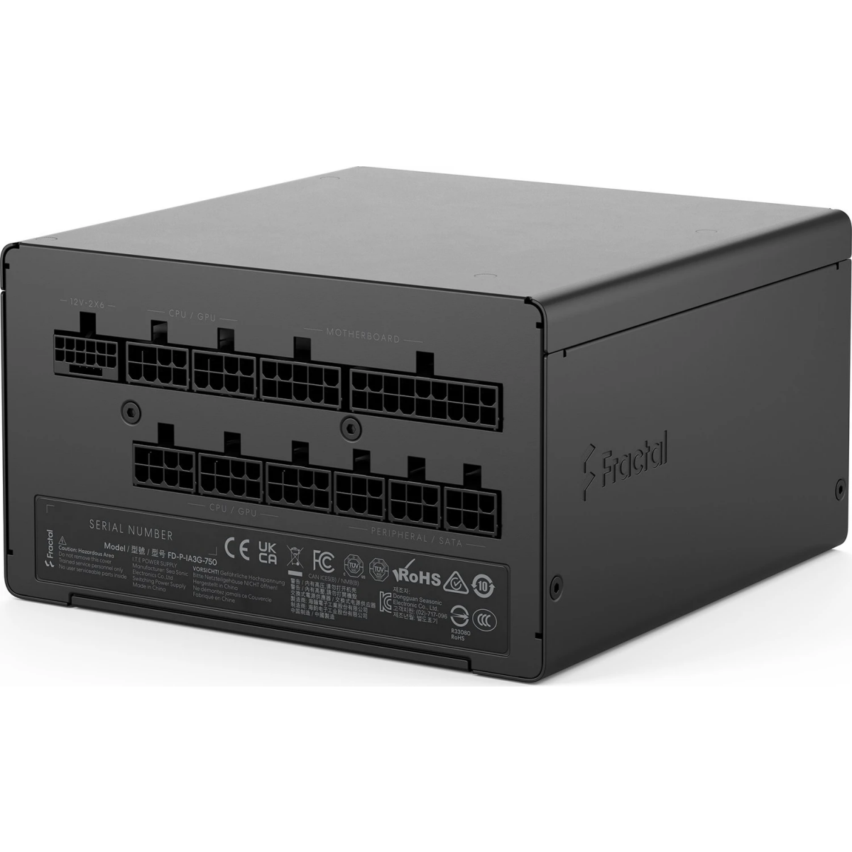 Alimentation électrique 750W Fractal Design Ion 3 Gold Black - FD-P-IA3G-750-EU - photo 12
