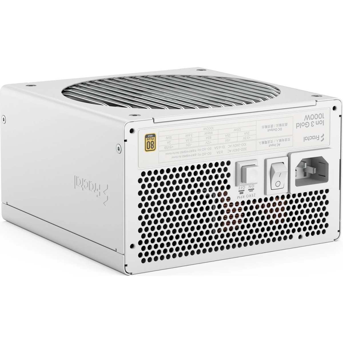 Power Supply 1000W Fractal Design Ion 3 Gold White - FD-P-IA3G-101-EU-WT - photo 11