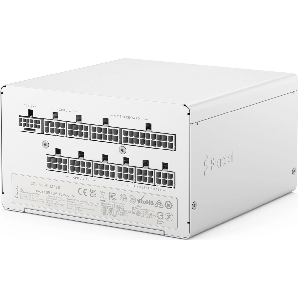 Power Supply 1000W Fractal Design Ion 3 Gold White - FD-P-IA3G-101-EU-WT - photo 4
