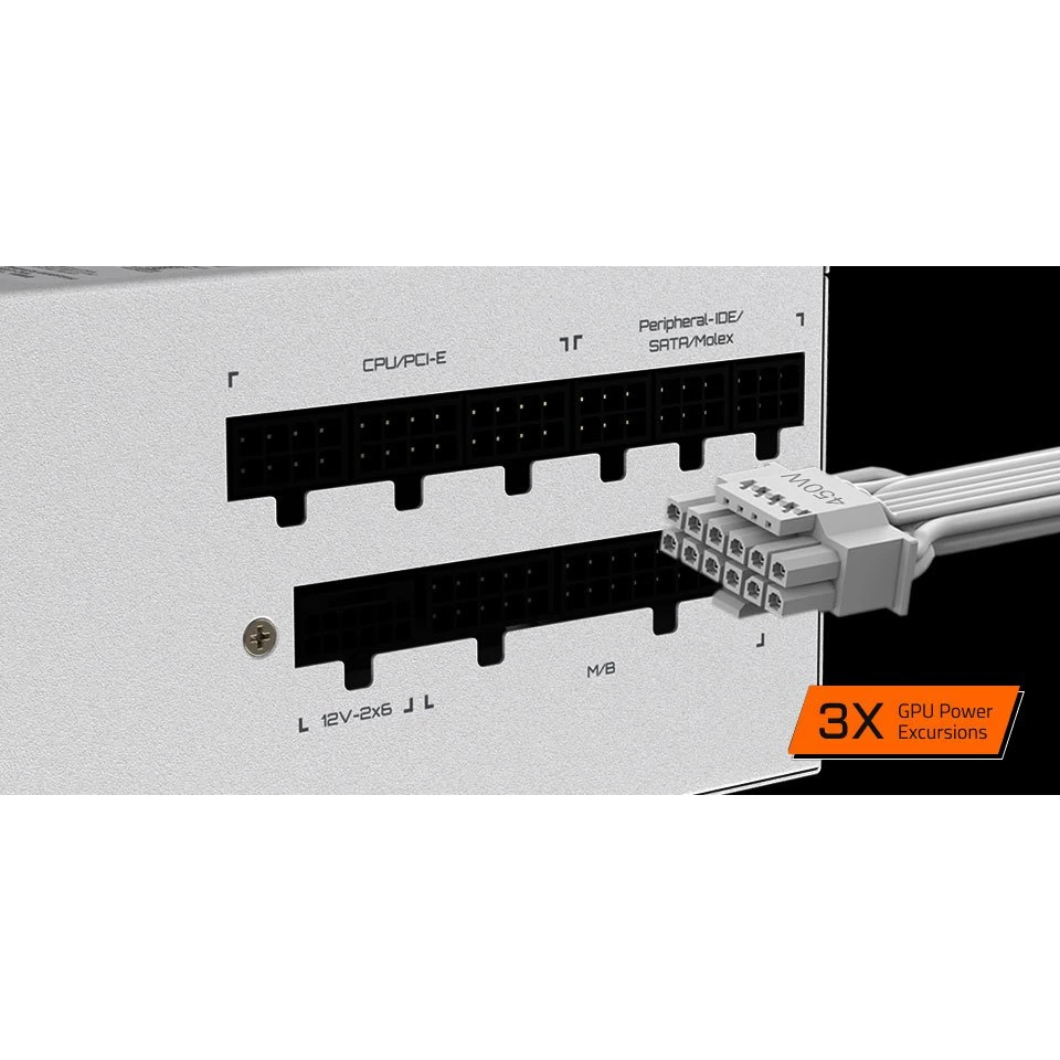 Alimentation électrique 750W Gigabyte GP-UD750GM PG5 V2 ICE - GP-UD750GM PG5 ICE - photo 5
