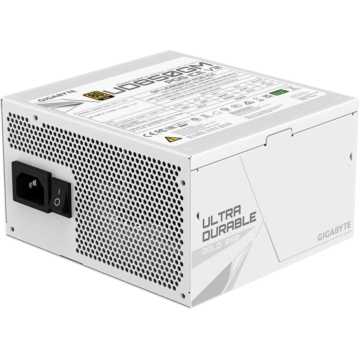 Power Supply 850W Gigabyte GP-UD850GM PG5 V2 ICE - GP-UD850GM PG5 ICE - photo 5