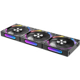 Ventilateur de boîtier AZZA Galaxy Black (3 pcs) (LFO-4912DB3)