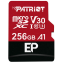 Carte mémoire 256GB MicroSD Patriot EP + SD adapter (PEF256GEP31MCX)