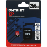 Carte mémoire 256GB MicroSD Patriot EP + SD adapter (PEF256GEP31MCX)