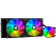 Système de refroidissement liquide iTek EVOLIQ 240 Rainbow Black - ITLCEVOR240