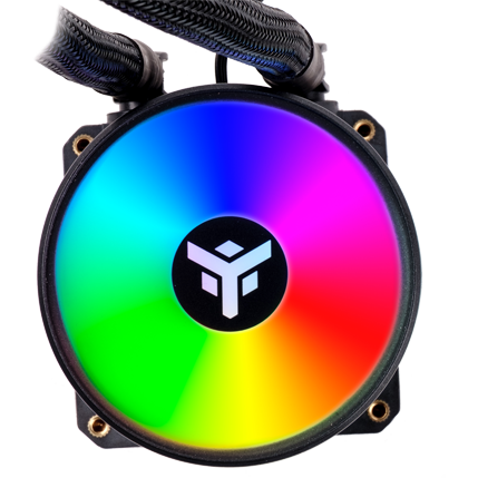 Système de refroidissement liquide iTek EVOLIQ 240 Rainbow Black - ITLCEVOR240 - photo 2