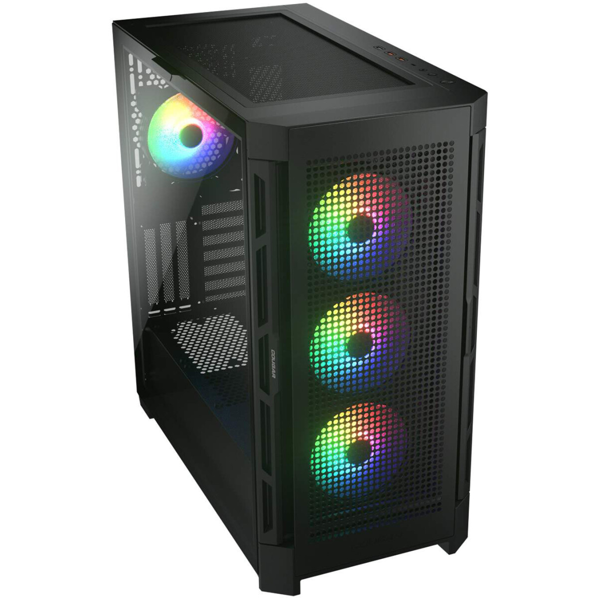 Case Cougar Duoface Pro RGB Black - CGR-5AD1B-RGB - photo 3