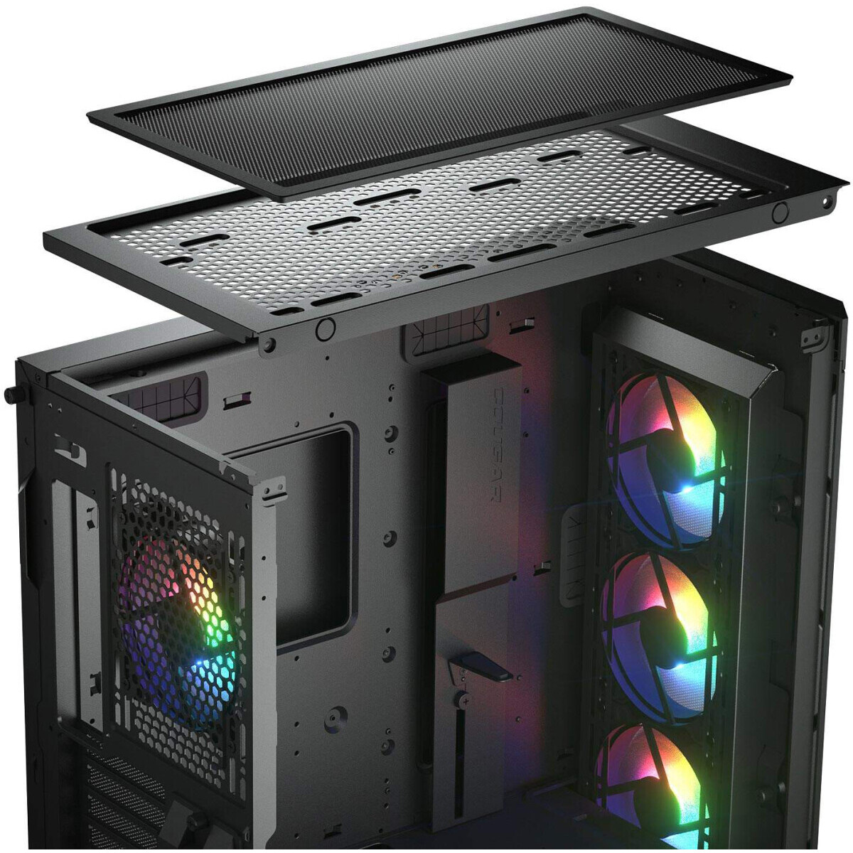 Case Cougar Duoface Pro RGB Black - CGR-5AD1B-RGB - photo 9
