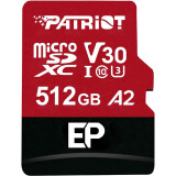 Carte mémoire 512GB MicroSD Patriot EP (PEF512GEP32MCX)