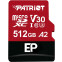 Carte mémoire 512GB MicroSD Patriot EP (PEF512GEP32MCX)