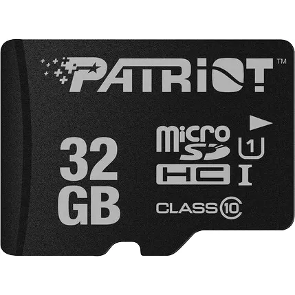 Carte mémoire 32GB MicroSD Patriot LX (PSF32GMDC10)