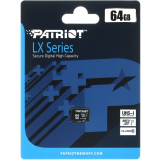 Carte mémoire 64GB MicroSD Patriot LX (PSF64GMDC10)