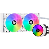 Système de refroidissement liquide iTek EVOLIQ 240 ARGB White (ITLCEVOAW240)