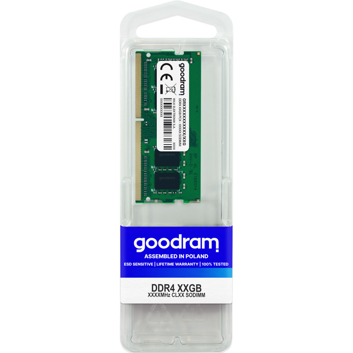 Mémoire vive 16GB DDR4 3200MHz GOODRAM SO-DIMM (GR3200S464L22/16G) - photo 3
