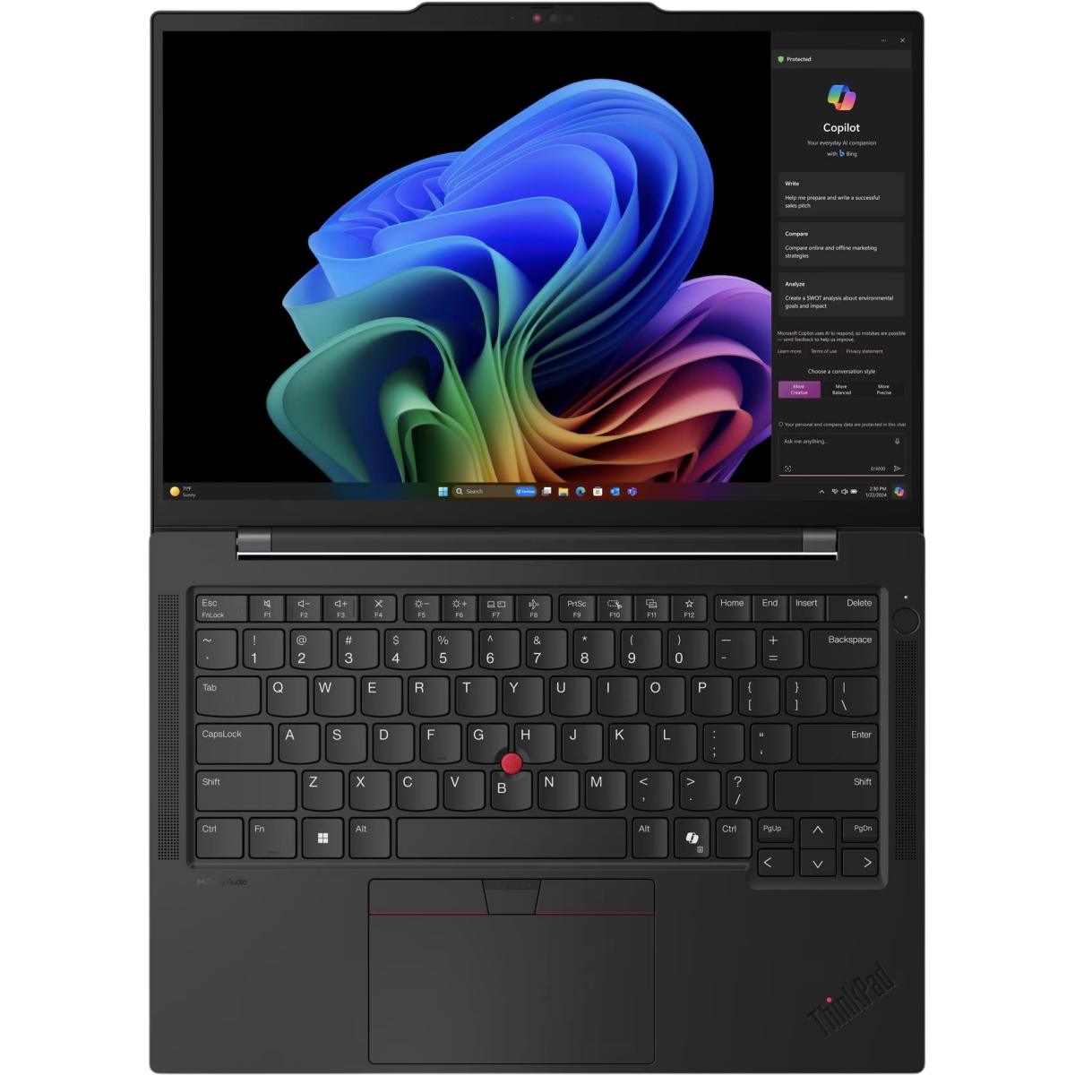 Ordinateur portable Lenovo ThinkPad T14s Gen 6 (Snapdragon) (21N1001AFR) - photo 8