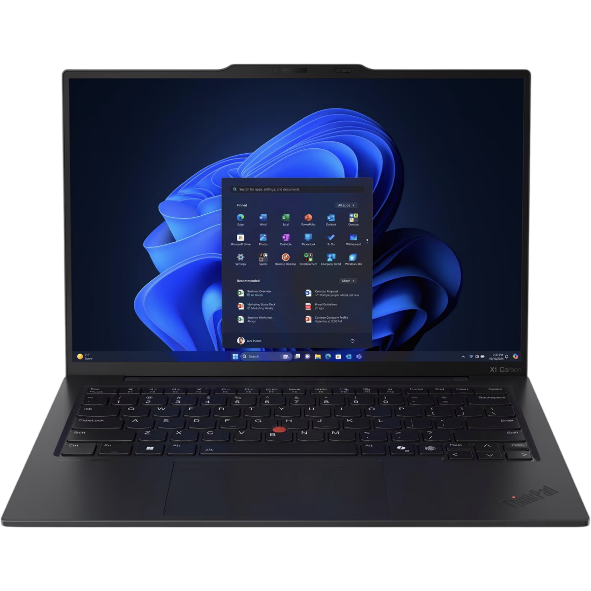 Ordinateur portable Lenovo ThinkPad X1 Carbon Gen 13 Aura Edition (21NX00FLFR)