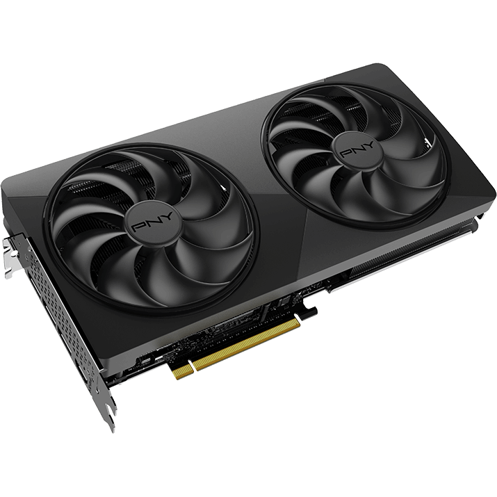 Carte graphique NVIDIA GeForce RTX 5070 Ti PNY Dual Fan Slim OC 16GB (VCG5070T16DFSXPB1-O)