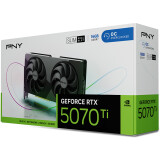 Carte graphique NVIDIA GeForce RTX 5070 Ti PNY Dual Fan Slim OC 16GB (VCG5070T16DFSXPB1-O)