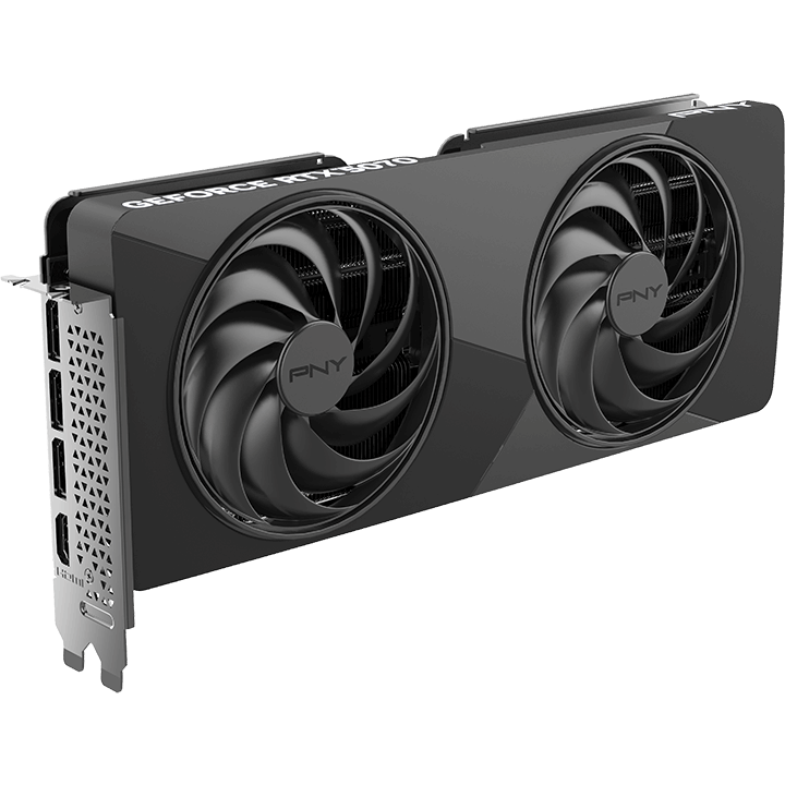 Carte graphique NVIDIA GeForce RTX 5070 PNY Dual Fan Slim OC 12GB (VCG507012DFSXPB1-O) - photo 3