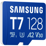 Carte mémoire 128GB MicroSD Samsung T7 (MB-MB128T)