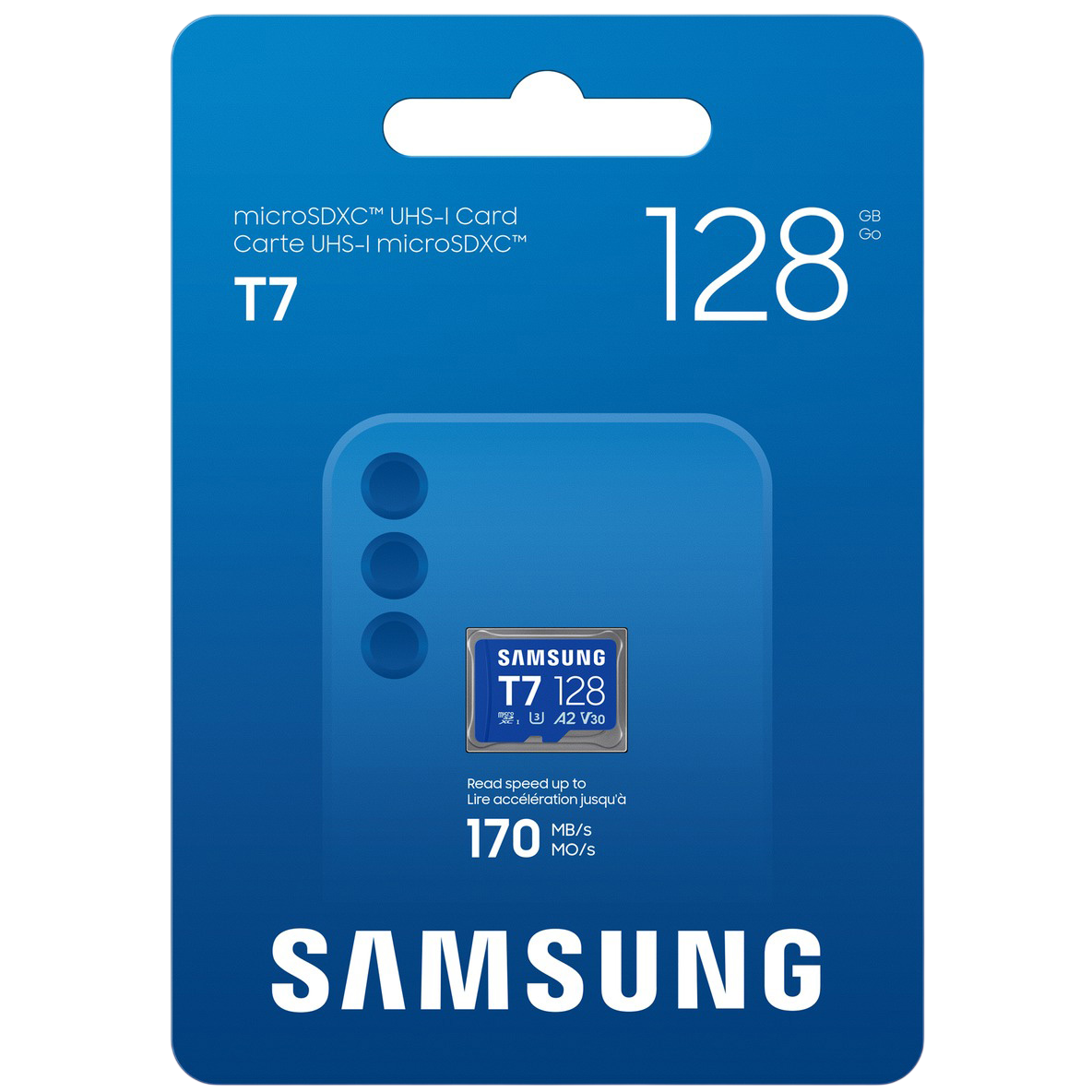 Carte mémoire 128GB MicroSD Samsung T7 (MB-MB128T) - photo 4