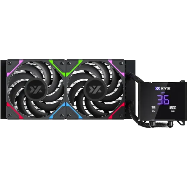 Liquid Cooling System XYZ Hydrotemp 240 Black - X-WC-HYDROTEMP-240B - photo 2