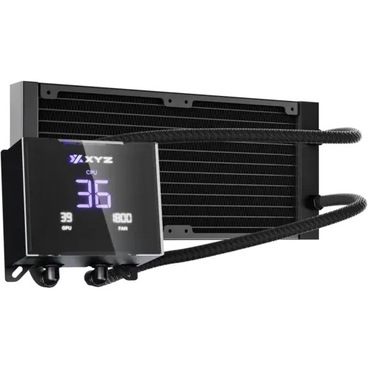 Liquid Cooling System XYZ Hydrotemp 240 Black - X-WC-HYDROTEMP-240B - photo 3