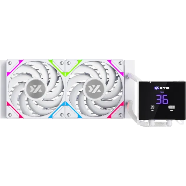 Liquid Cooling System XYZ Hydrotemp 240 White - X-WC-HYDROTEMP-240W - photo 2