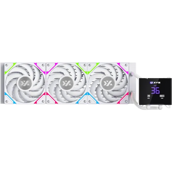 Liquid Cooling System XYZ Hydrotemp 360 White - X-WC-HYDROTEMP-360W - photo 2