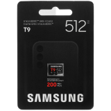 Carte mémoire 512GB MicroSD Samsung T9 (MB-MH512T)