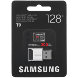 Carte mémoire 128GB MicroSD Samsung T9 + USB adapter (MB-MH128TB)