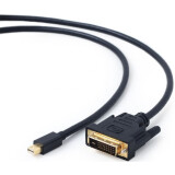 Kabelis Cablexpert Mini DisplayPort (M) - DVI (M), 1.8m (CC-mDPM-DVIM-6)
