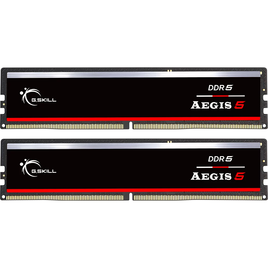 Mémoire vive 64GB DDR5 5200MHz G.Skill Aegis 5 (F5-5200J4040A32GX2-IS) (2x32GB KIT)