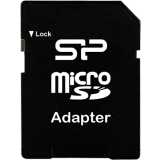 Carte mémoire 32GB MicroSD Silicon Power + SD adapter (SP032GBSTH010V10SP)