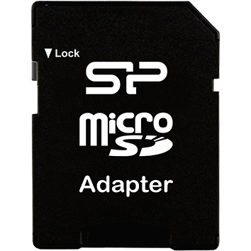 Carte mémoire 32GB MicroSD Silicon Power + SD adapter (SP032GBSTH010V10SP) - photo 2