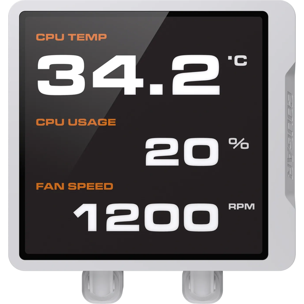 Système de refroidissement liquide Cougar Poseidon Vistek Pro ARGB 360 White - CGR-PSDVPRGB-W-360 - photo 3