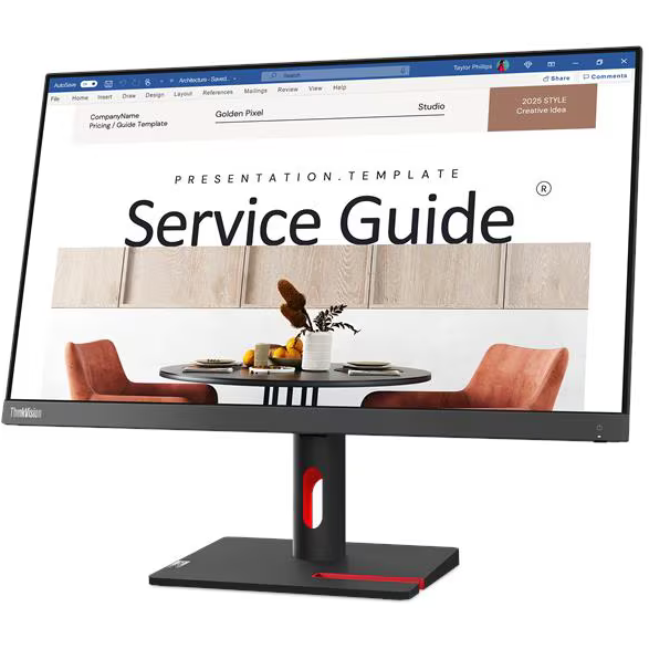 Écran Lenovo 24" ThinkVision S24i-30 (63DEKAT3EU) - photo 2