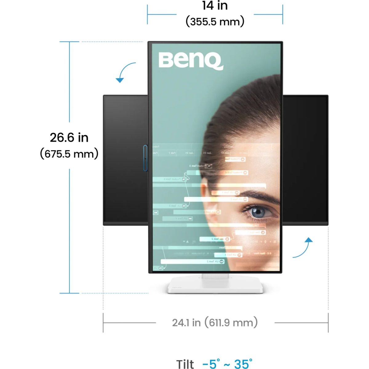 Monitor BenQ 27" GW2790TC - photo 11