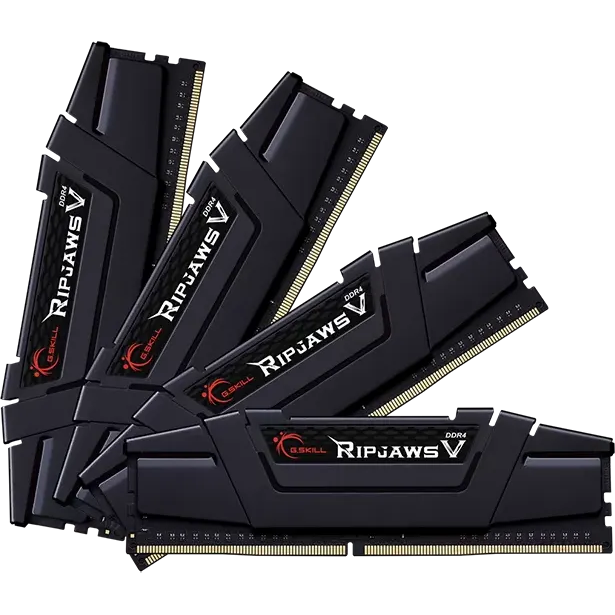 Mémoire vive 64GB DDR4 3200MHz G.Skill Ripjaws V (F4-3200C16Q-64GVK) (4x16GB KIT) - photo 2