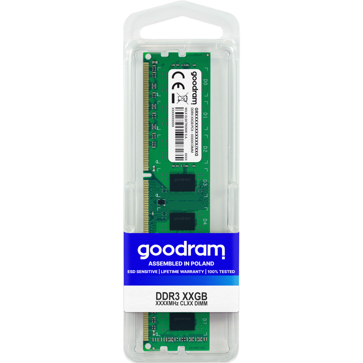 RAM 8GB DDR-III 1600MHz GOODRAM (GR1600D3V64L11/8G) - photo 3