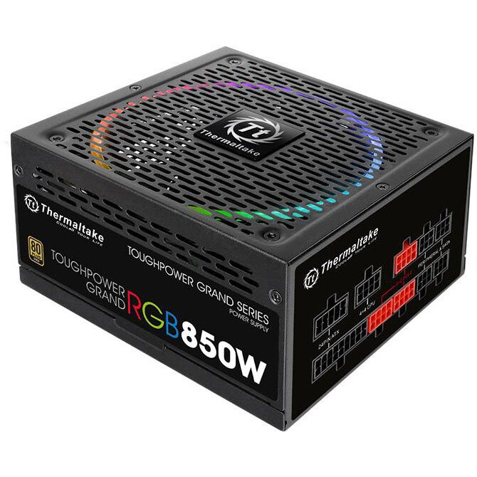 Barošanas bloks 850W Thermaltake ToughPower Grand RGB (PS-TPG-0850FPCGEU-R)