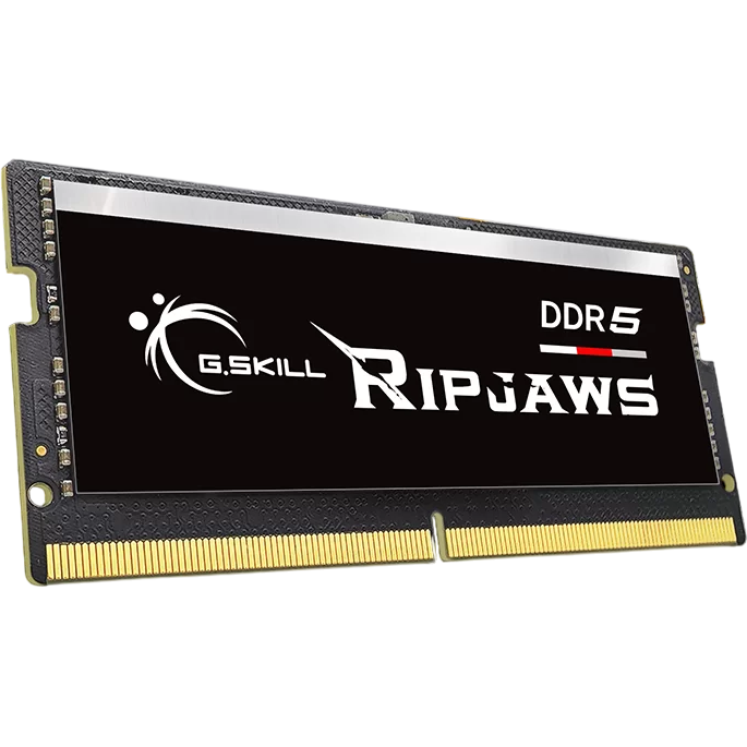 Mémoire vive 16GB DDR5 5600MHz G.Skill Ripjaws SO-DIMM (F5-5600S4040A16GX1-RS)