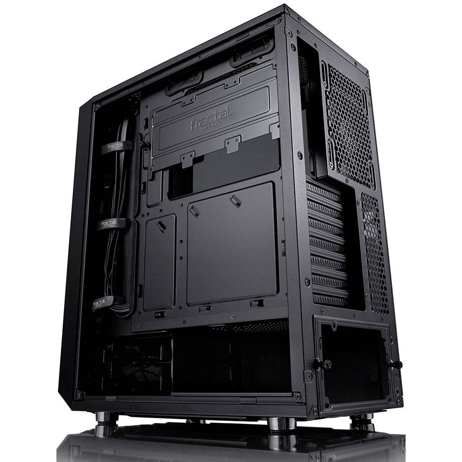 Datoru korpuss Fractal Design Meshify C Dark TG Black - FD-CA-MESH-C-BKO-TG - foto 12