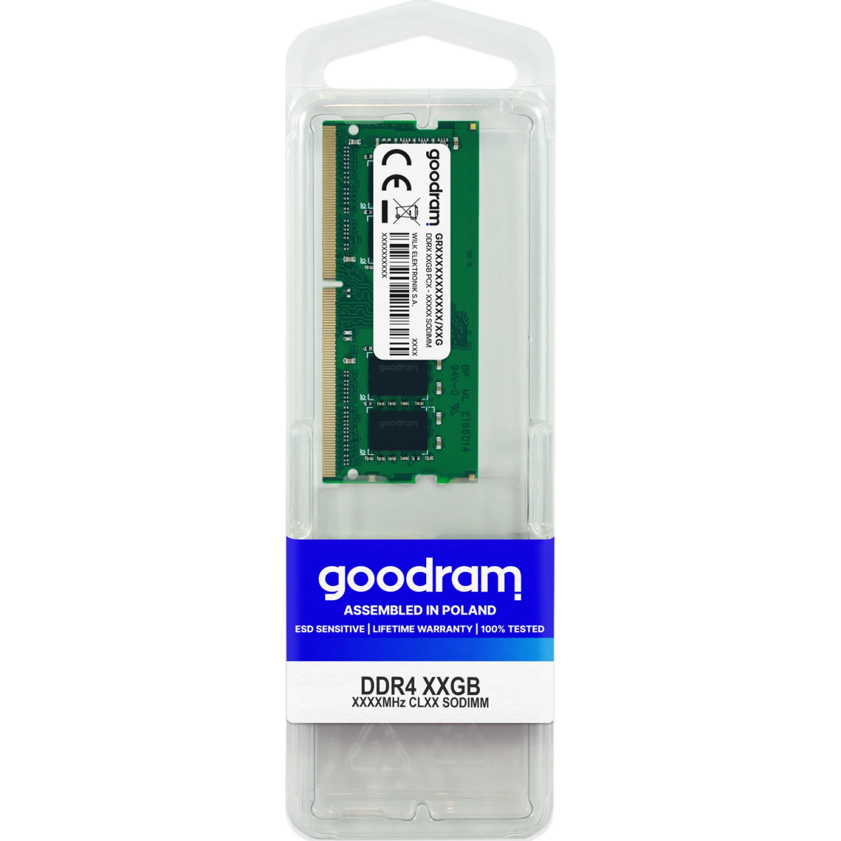 Mémoire vive 32GB DDR4 3200MHz GOODRAM SO-DIMM (GR3200S464L22/32G) - photo 3