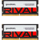 Mémoire vive 64GB DDR5 5600MHz GOODRAM RIVAL SO-DIMM (GGEES5-56L40/64GDC) (2x32GB KIT)