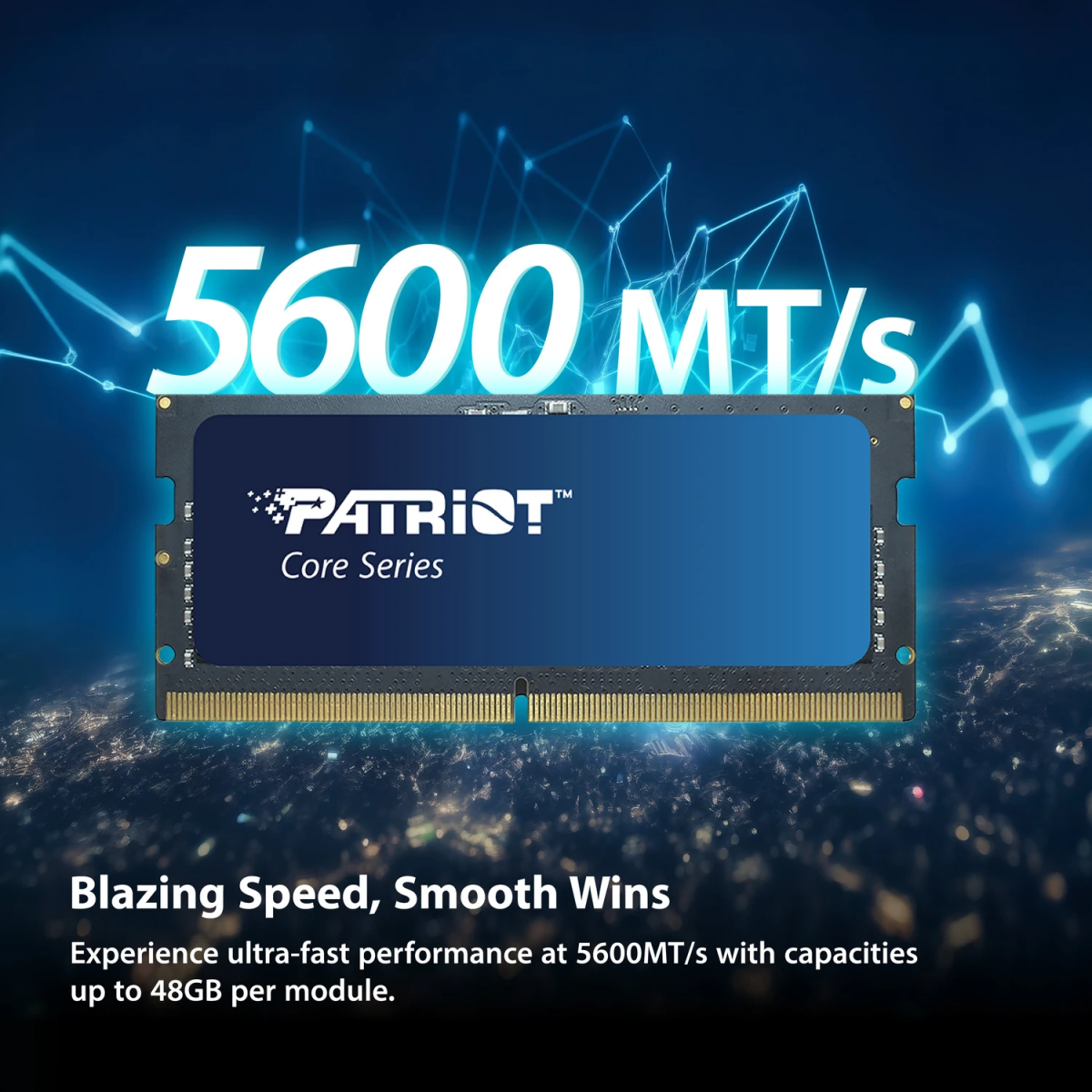 Mémoire vive 32GB DDR5 5600MHz Patriot Core SO-DIMM (PSC532G5602HS) - photo 7
