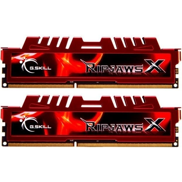 Mémoire vive 16GB DDR-III 1600MHz G.Skill RipjawsX (F3-12800CL10D-16GBXL) (2x8GB KIT)